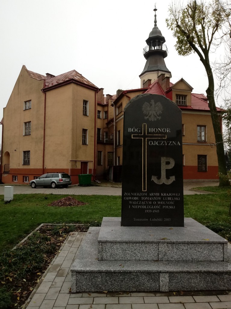 Pomnik żołnierzy AK obwodu Tomaszów Lubelski